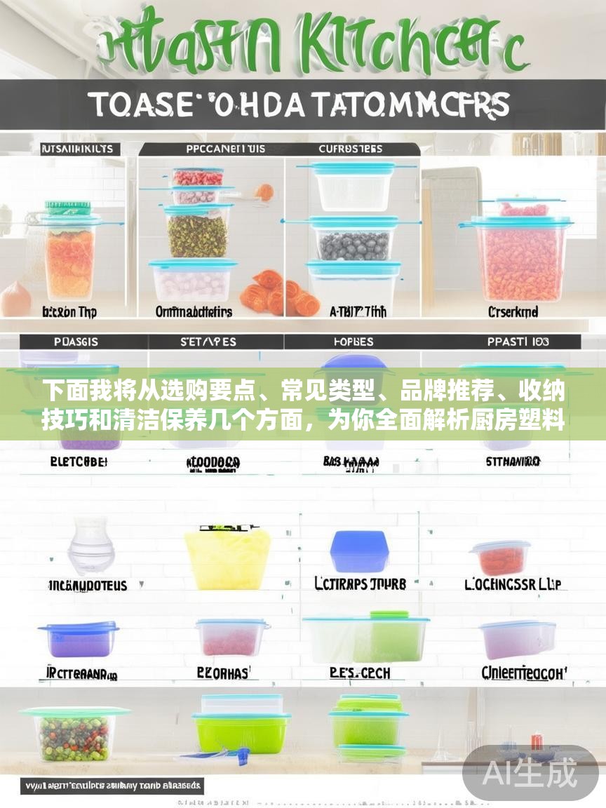 下面我将从选购要点、常见类型、品牌推荐、收纳技巧和清洁保养几个方面，为你全面解析厨房塑料收纳盒