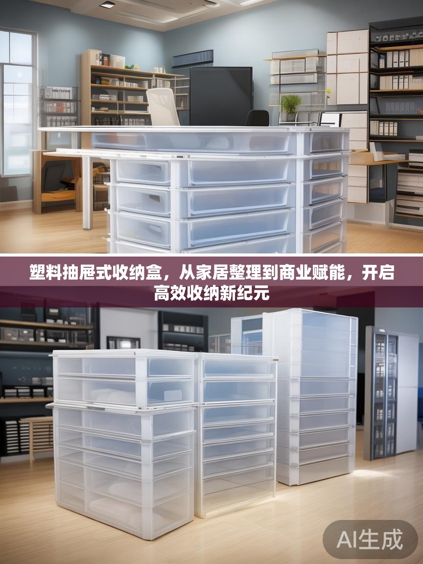 塑料抽屉式收纳盒，从家居整理到商业赋能，开启高效收纳新纪元