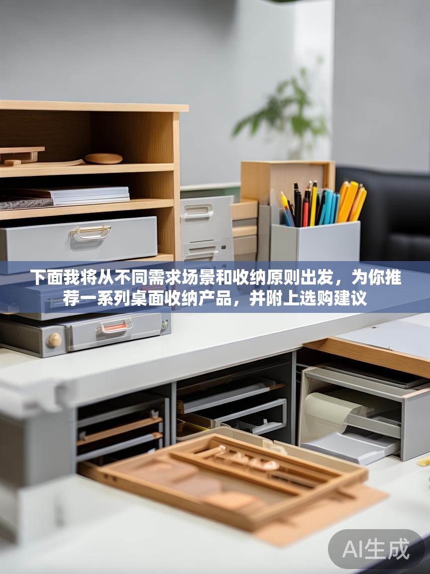 下面我将从不同需求场景和收纳原则出发，为你推荐一系列桌面收纳产品，并附上选购建议