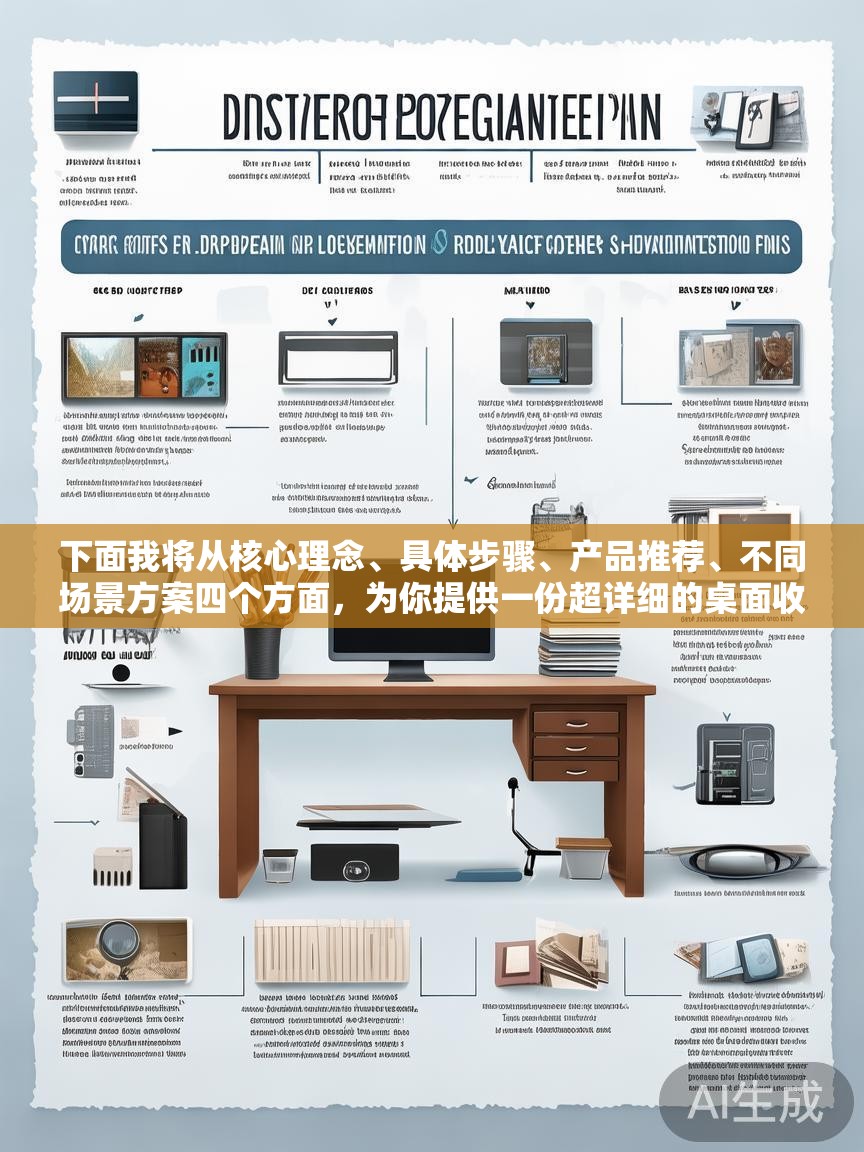 下面我将从核心理念、具体步骤、产品推荐、不同场景方案四个方面,为你提供一份超详细的桌面收纳方案 下面我将从核心理念、具体步骤、产品推荐、不同场景方案四个方面,为你提供一份超详细的桌面收纳方案