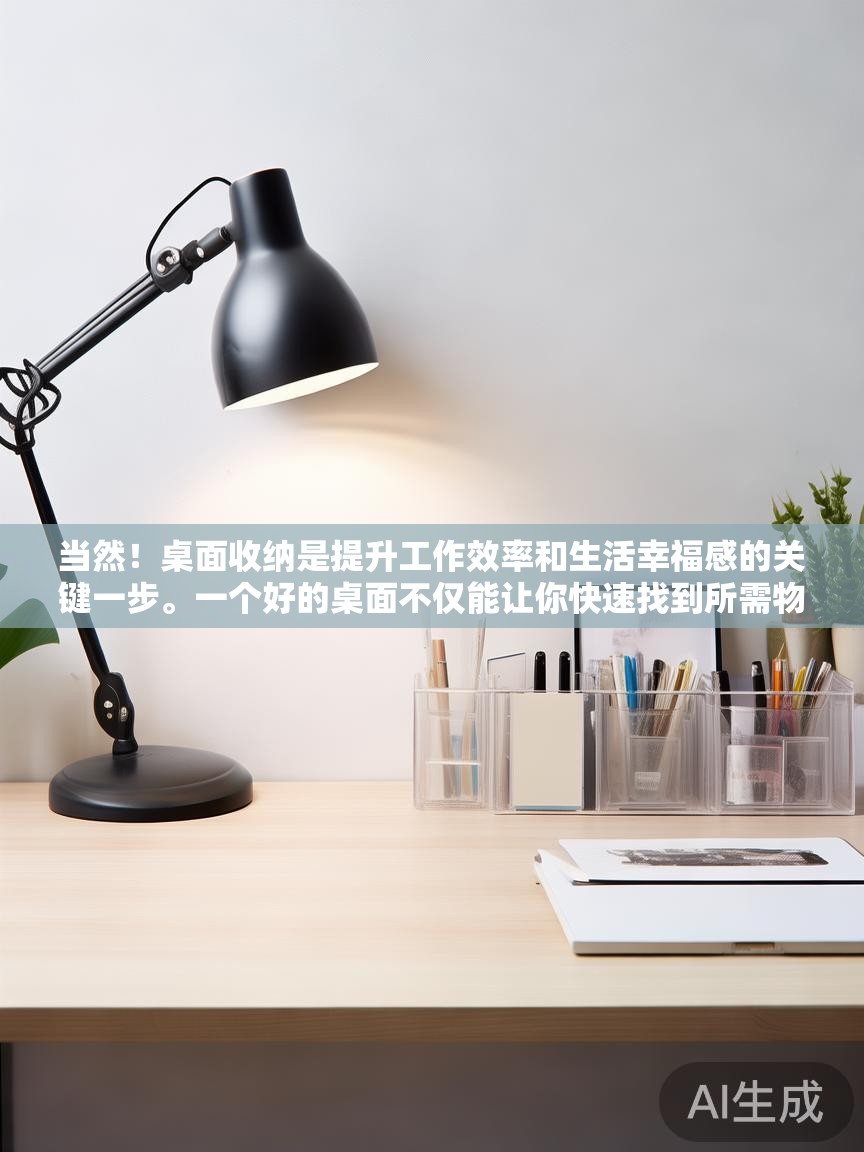 当然！桌面收纳是提升工作效率和生活幸福感的关键一步。一个好的桌面不仅能让你快速找到所需物品，还能创造一个清爽、专注的工作或学习环境